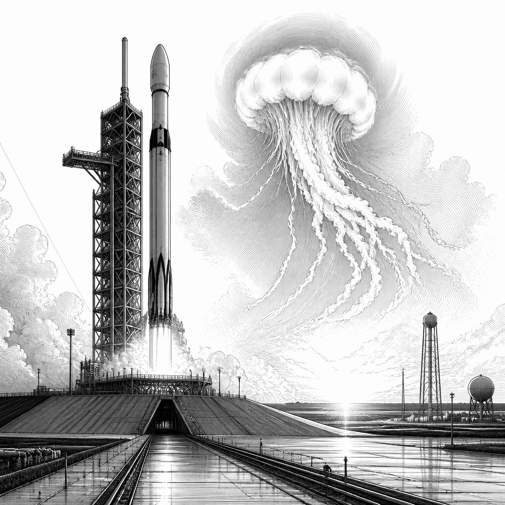 „Jellyfish“-Effekt bei SpaceX CRS-35: Dragon startet zur ISS „Jellyfish“-Effekt bei SpaceX CRS-35: Dragon startet zur ISS