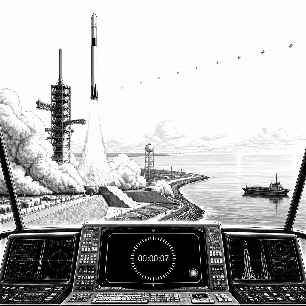 SpaceX startet wieder Falcon-9-Starlink-Mission nach 3-Wochen-Pause SpaceX startet wieder Falcon-9-Starlink-Mission nach 3-Wochen-Pause