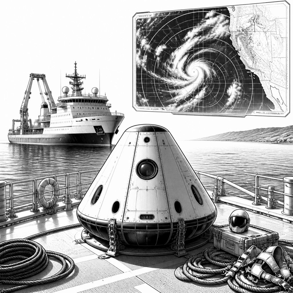 NASA und SpaceX verschieben Crew-12-Rückkehr wegen Wetter und Seegang auf den 7. Oktober NASA und SpaceX verschieben Crew-12-Rückkehr wegen Wetter und Seegang auf den 7. Oktober