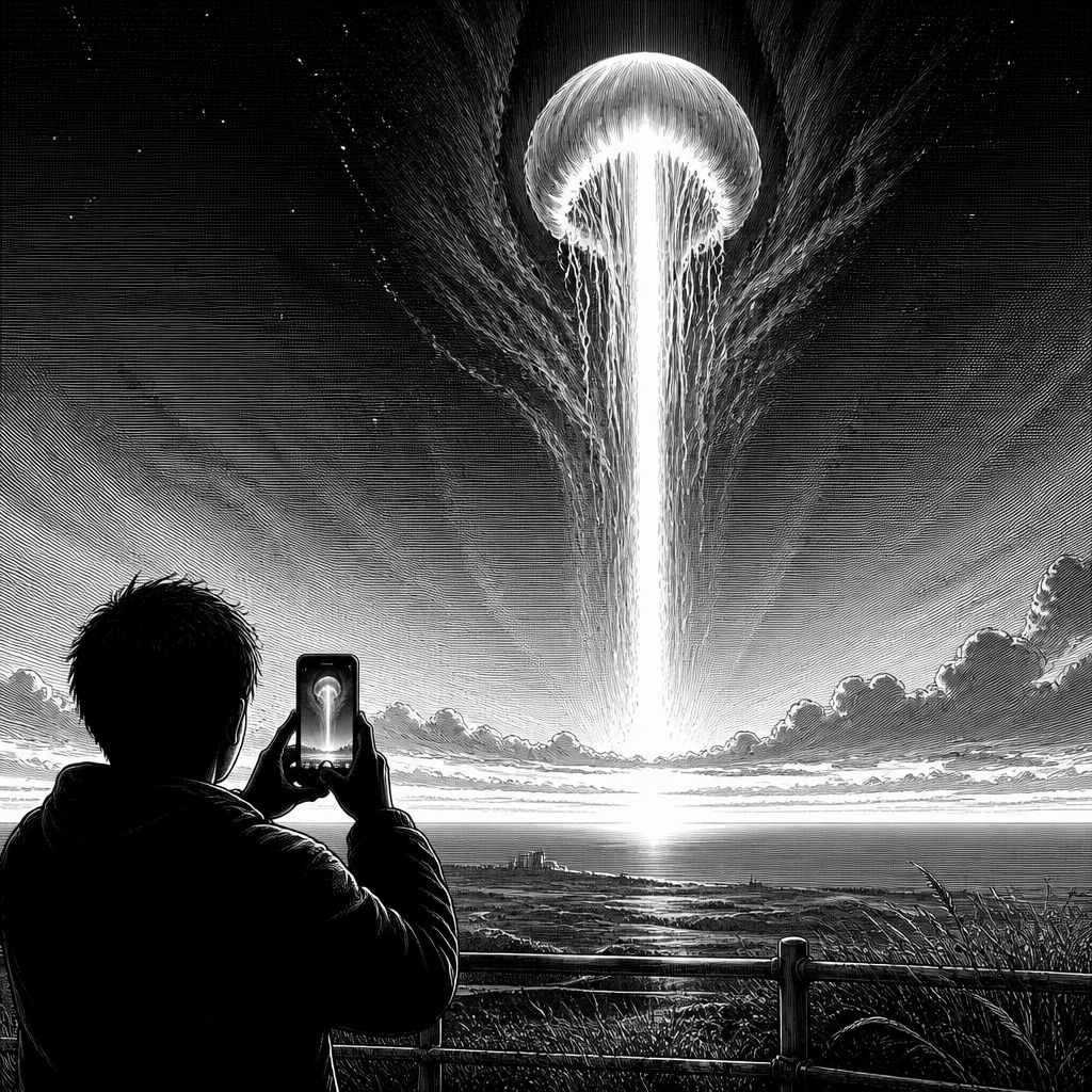 SpaceX „Weltraumqualle“: So entsteht der Rocket-Jellyfish am Himmel SpaceX „Weltraumqualle“: So entsteht der Rocket-Jellyfish am Himmel