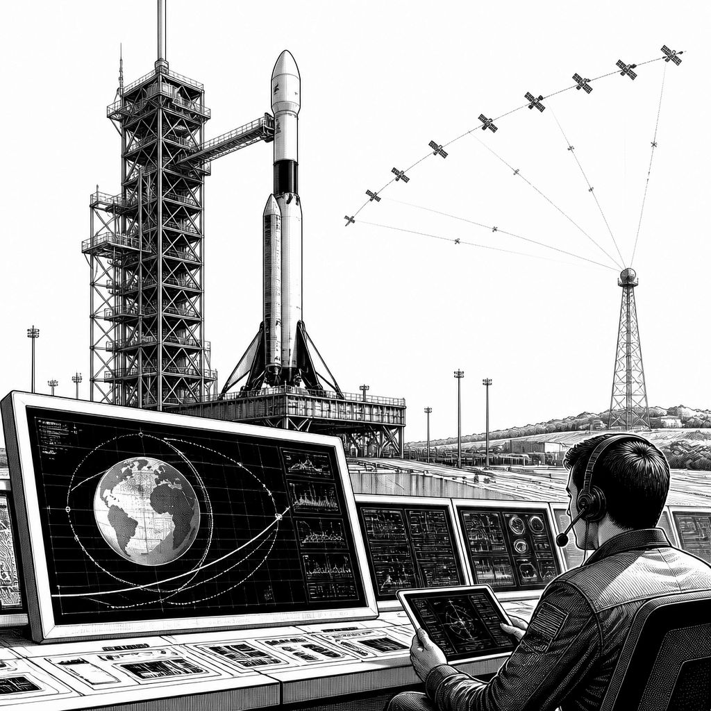 SpaceX startet Tranche-1-Transportlayer: 21 Datensatelliten für die SDA SpaceX startet Tranche-1-Transportlayer: 21 Datensatelliten für die SDA