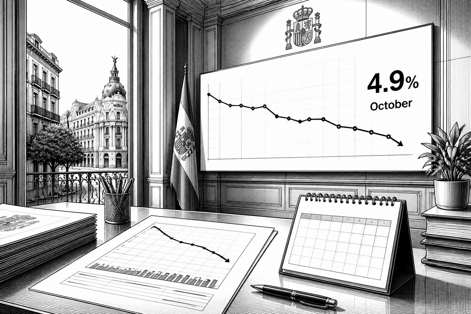 Spanien: Inflation im Oktober leicht unter 5 Prozent – was das für die EZB heißt Spanien: Inflation im Oktober leicht unter 5 Prozent – was das für die EZB heißt