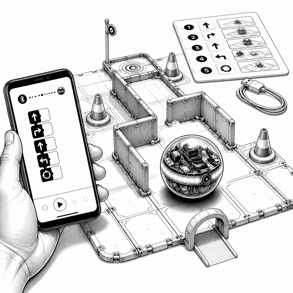Sphero Mini Activity Kit im Testfokus: Programmieren mit 15 Karten und Parcours Sphero Mini Activity Kit im Testfokus: Programmieren mit 15 Karten und Parcours
