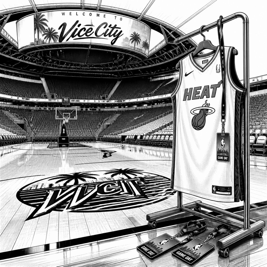 Miami Heat bringt „Vice City“-Jerseys kurz vor GTA VI ins Stadion Miami Heat bringt „Vice City“-Jerseys kurz vor GTA VI ins Stadion