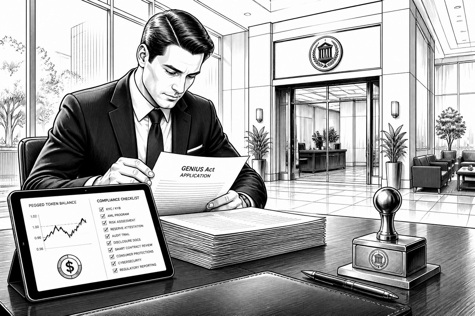 OCC drängt Community-Banken zu Stablecoins – Frist für GENIUS-Änderungen bis 18. Jan 2027 OCC drängt Community-Banken zu Stablecoins – Frist für GENIUS-Änderungen bis 18. Jan 2027