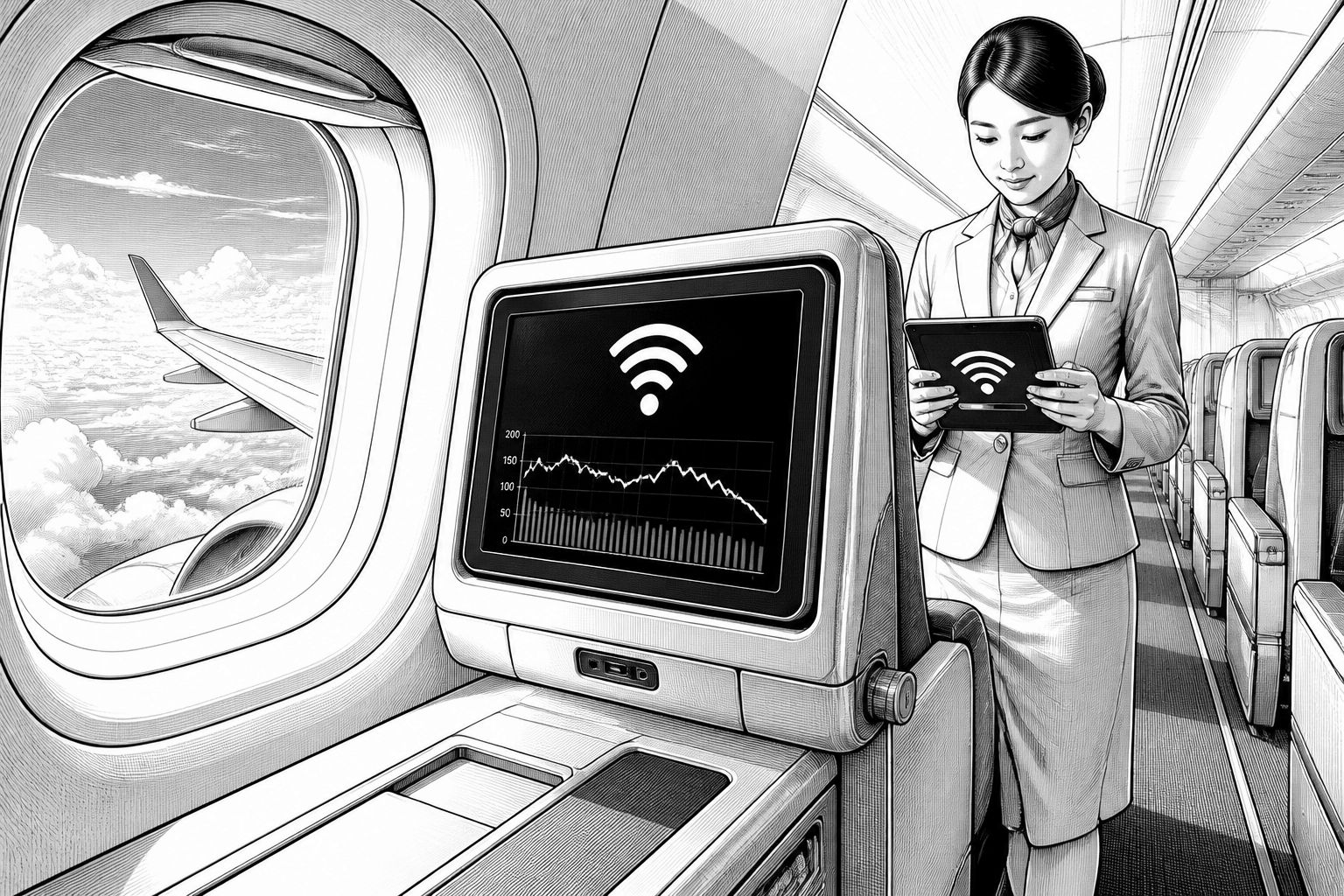 Starlink im Flugzeug: niedrige Latenz macht Inflight-WLAN zum Wettbewerbsvorteil Starlink im Flugzeug: niedrige Latenz macht Inflight-WLAN zum Wettbewerbsvorteil