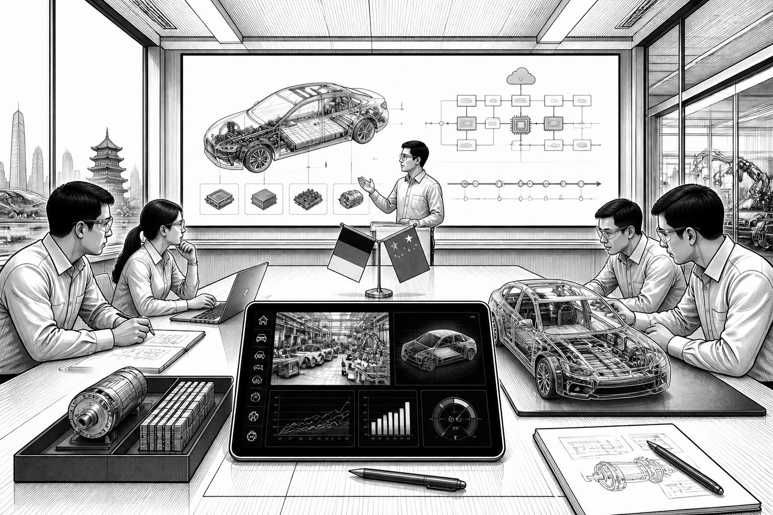 Steinmeier in China: Deutsche Technologie selbstbewusst positionieren Steinmeier in China: Deutsche Technologie selbstbewusst positionieren
