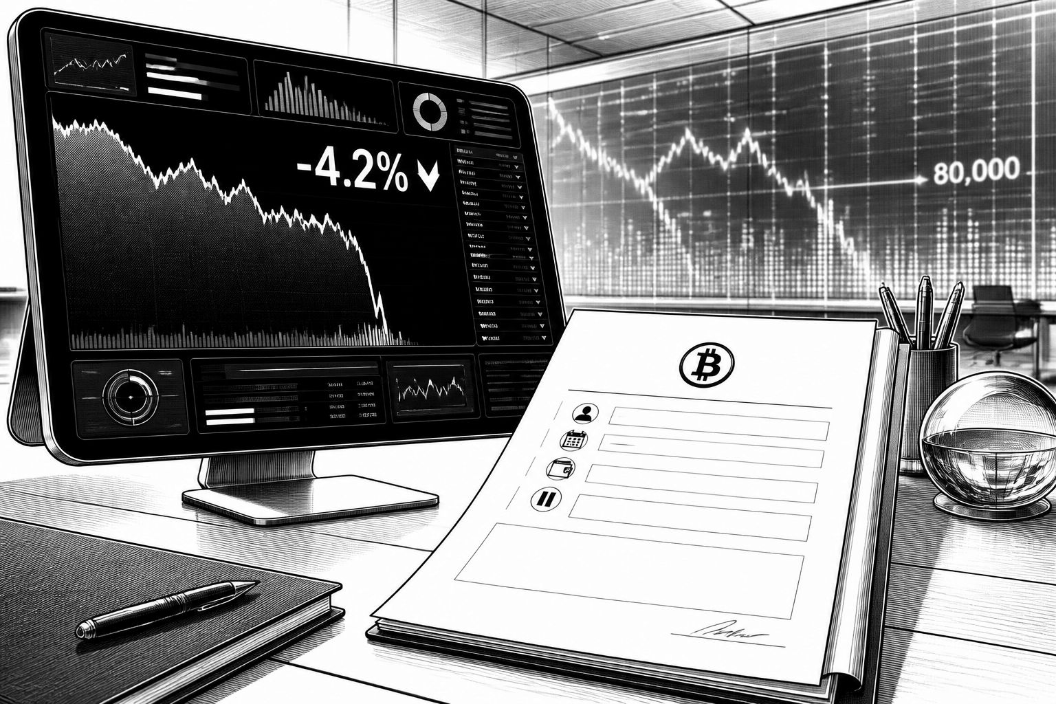 Strategy Inc bremst Bitcoin-Käufe – Aktie rutscht um 4,2% Strategy Inc bremst Bitcoin-Käufe – Aktie rutscht um 4,2%
