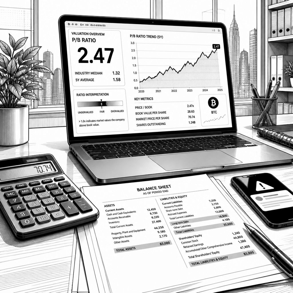 Strategy: Unterbewertung durch P/B – Bitcoin-Gewinn trifft auf Equity-Blick Strategy: Unterbewertung durch P/B – Bitcoin-Gewinn trifft auf Equity-Blick