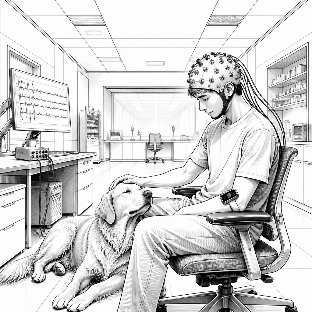 Studie: Berührung mit dem Hund puffert Stress biologisch messbar ab Studie: Berührung mit dem Hund puffert Stress biologisch messbar ab