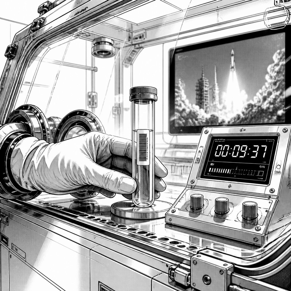 A-B Tech experimentiert mit Schmierölen im Mikrogravitationsraum A-B Tech experimentiert mit Schmierölen im Mikrogravitationsraum