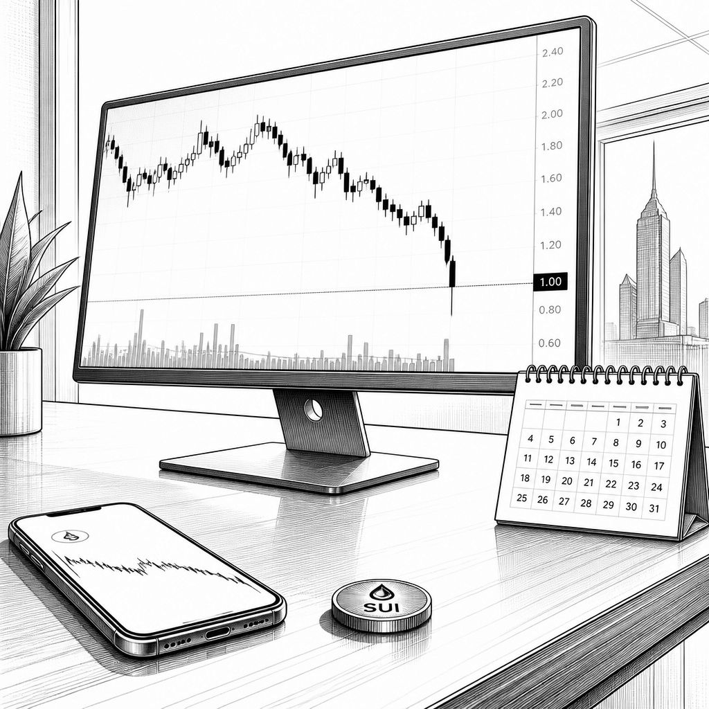 Sui unter 1 US-Dollar: Token-Dilution, DeFi-Daten und der Vergleich zu XRP Sui unter 1 US-Dollar: Token-Dilution, DeFi-Daten und der Vergleich zu XRP