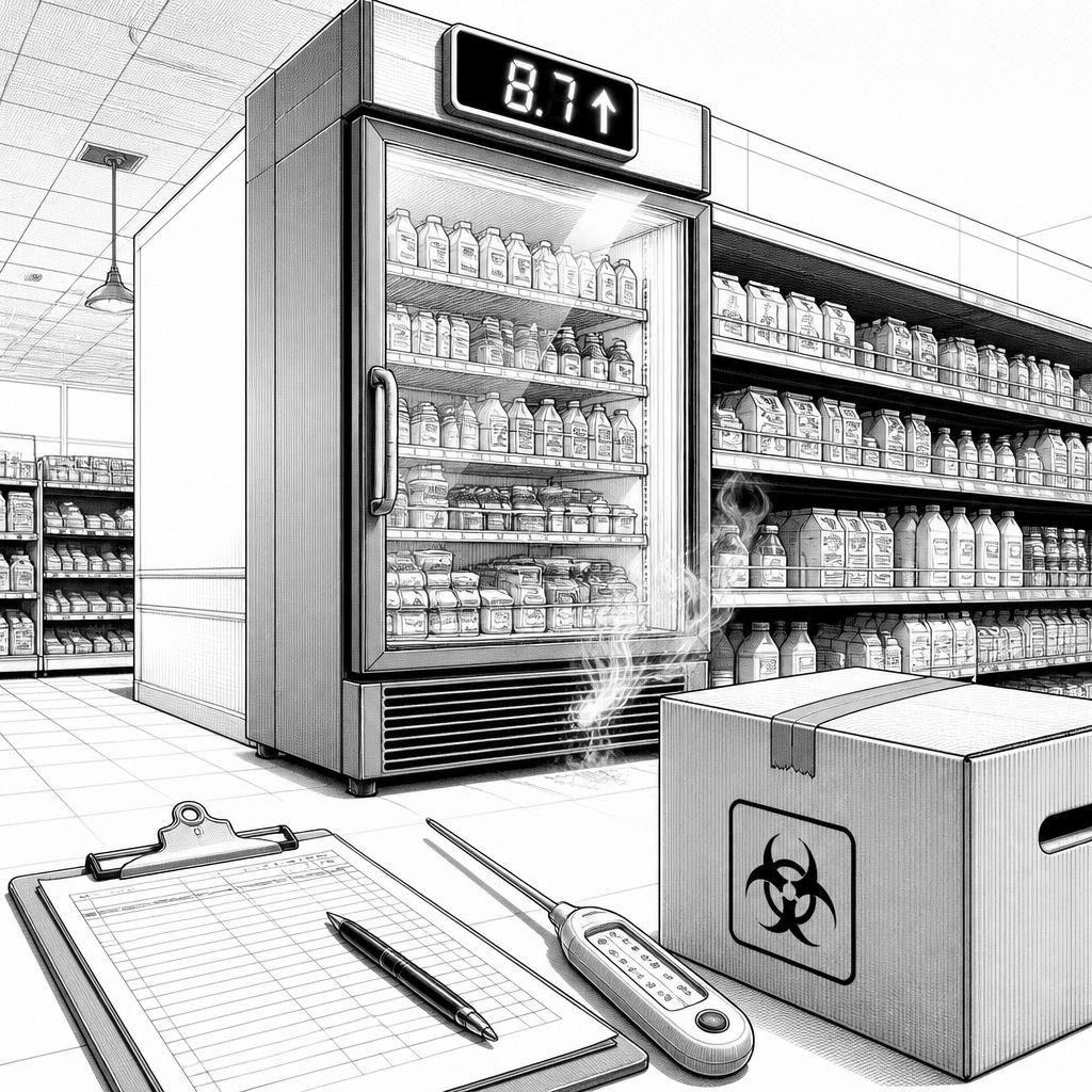 Hacker-Angriff in Frankreich: Supermarkt-Kühlung überhitzt bis 50 °C Hacker-Angriff in Frankreich: Supermarkt-Kühlung überhitzt bis 50 °C