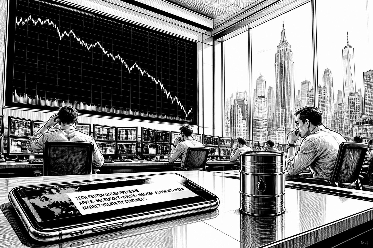Tech-Ausverkauf in New York: Amazon- und Intel-Sorgen drücken den Nasdaq 100 Tech-Ausverkauf in New York: Amazon- und Intel-Sorgen drücken den Nasdaq 100