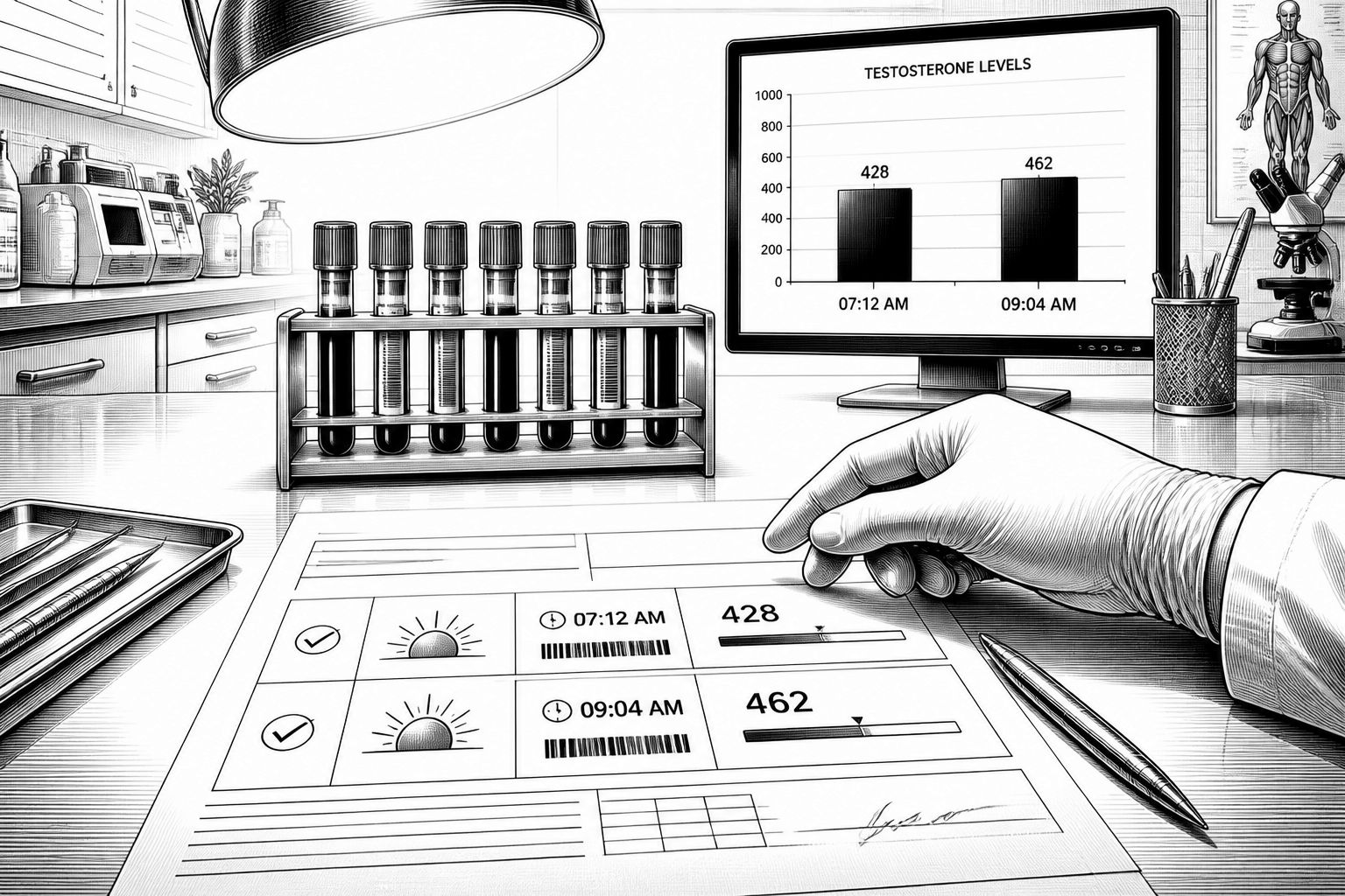 Testosteronmangel richtig diagnostizieren: Warum zwei morgendliche Werte zählen Testosteronmangel richtig diagnostizieren: Warum zwei morgendliche Werte zählen