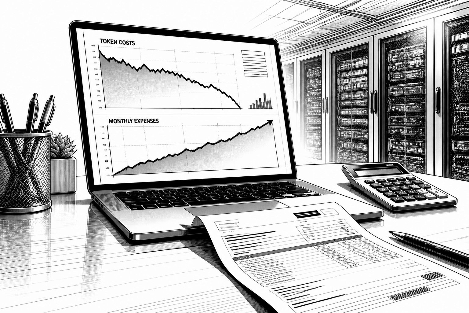 KI-Kosten sinken schneller als die Token-Preise: AlixPartners warnt vor hoher Gesamtrechnung KI-Kosten sinken schneller als die Token-Preise: AlixPartners warnt vor hoher Gesamtrechnung