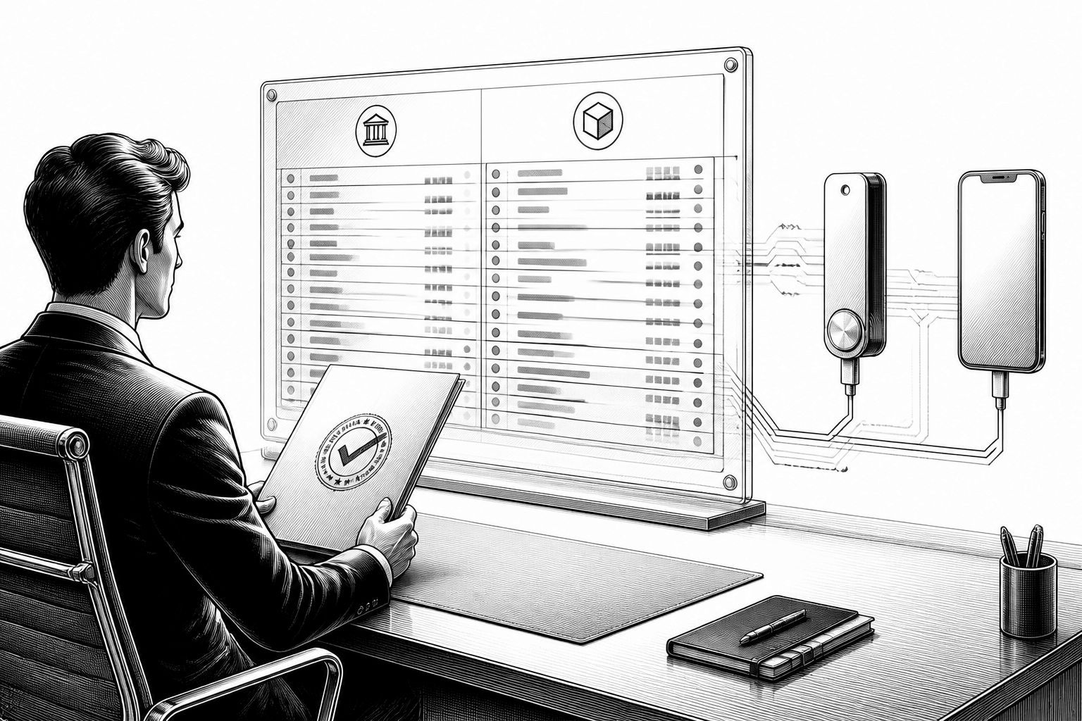 Tokenisierte Wertpapiere: Die „Ledger Problem“-Debatte bleibt zentral Tokenisierte Wertpapiere: Die „Ledger Problem“-Debatte bleibt zentral
