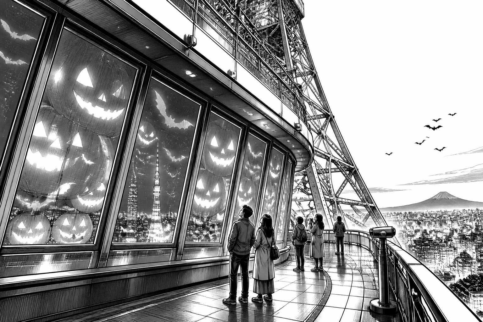 Tokyo Tower zeigt Halloween-Projektion bis 31. Oktober 2026 Tokyo Tower zeigt Halloween-Projektion bis 31. Oktober 2026