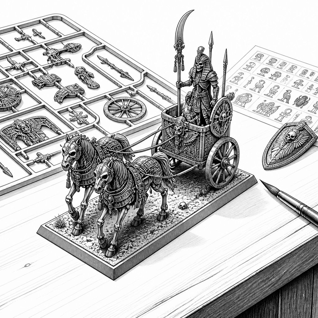 Neue Tomb-Kings-Khemri-Bauteile: weniger Teile, mehr Details und Transfers Neue Tomb-Kings-Khemri-Bauteile: weniger Teile, mehr Details und Transfers