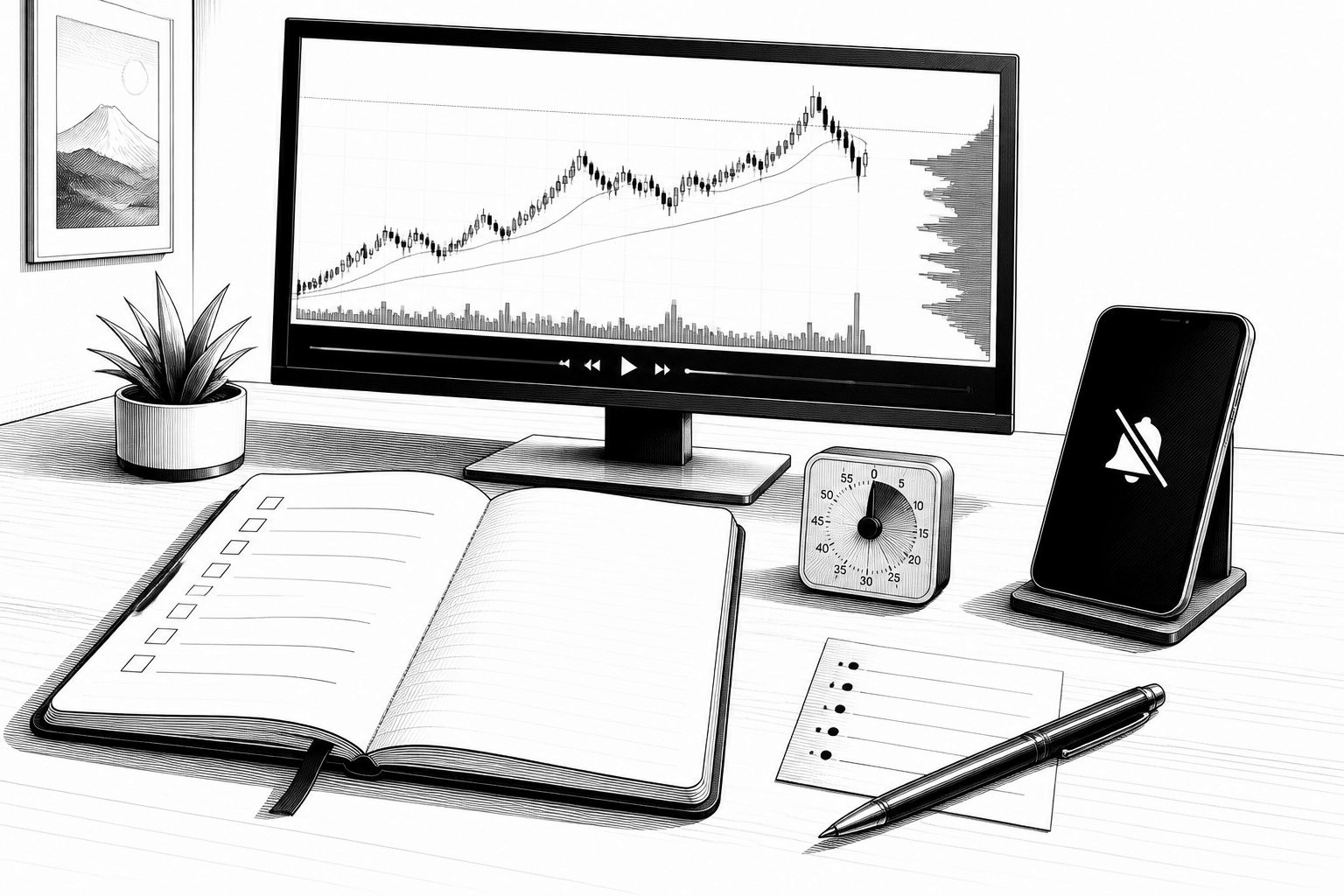 Tradingpsychologie: Routinen als Fokusanker vor, während und nach dem Handel Tradingpsychologie: Routinen als Fokusanker vor, während und nach dem Handel