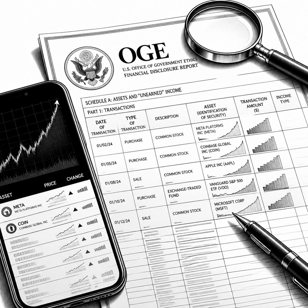 Trump legt August-Käufe offen: Coinbase-Verkauf, Tech-Boom und SpaceX-Anleihe Trump legt August-Käufe offen: Coinbase-Verkauf, Tech-Boom und SpaceX-Anleihe