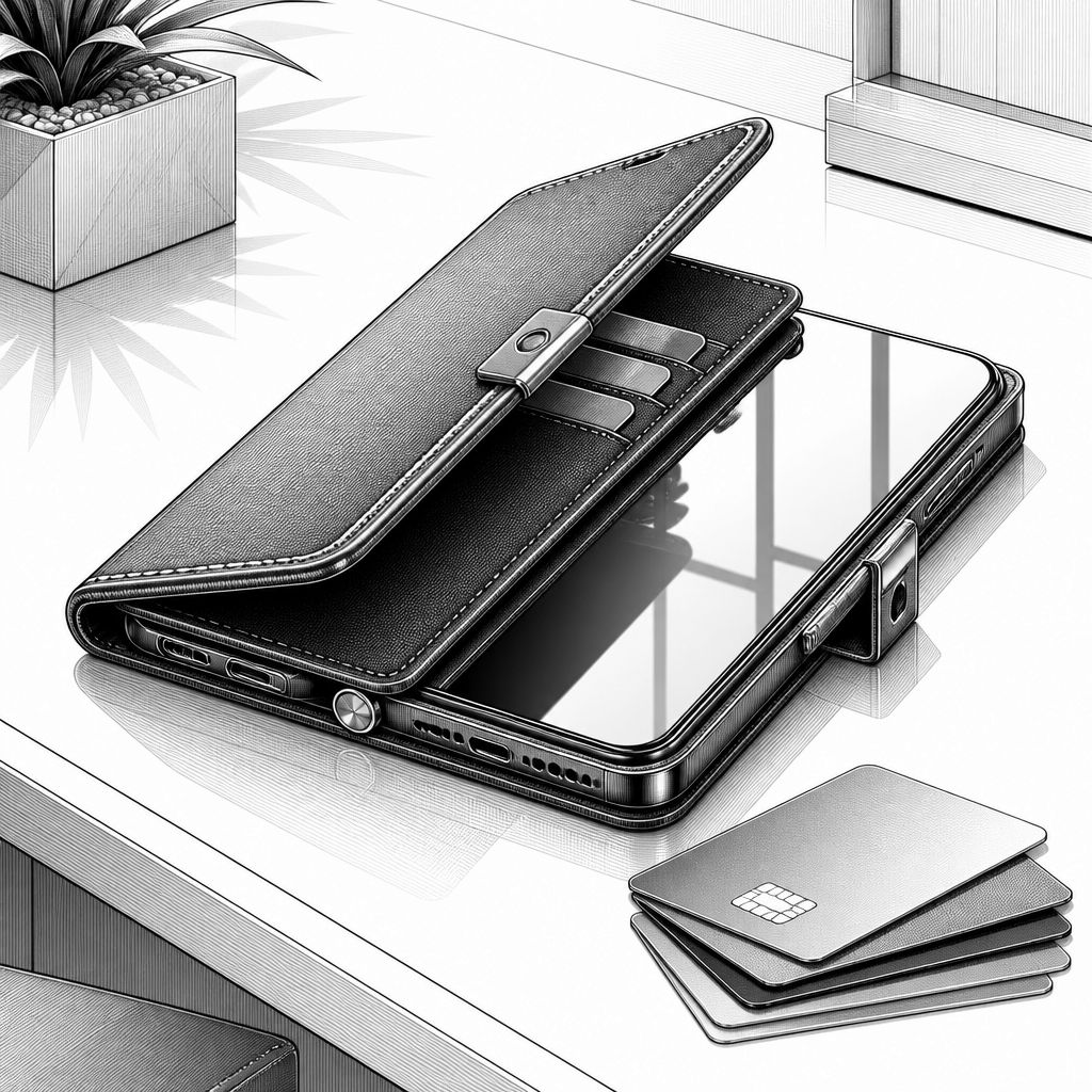 TUCCH Wallet Case fürs iPhone 17: Klapphülle mit 4 Kartenfächern TUCCH Wallet Case fürs iPhone 17: Klapphülle mit 4 Kartenfächern