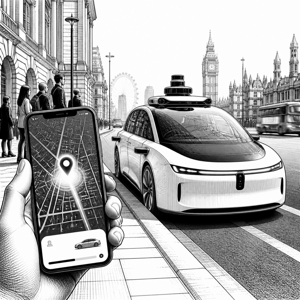 Uber und Pony.ai starten Robotaxis-Tests in London Uber und Pony.ai starten Robotaxis-Tests in London