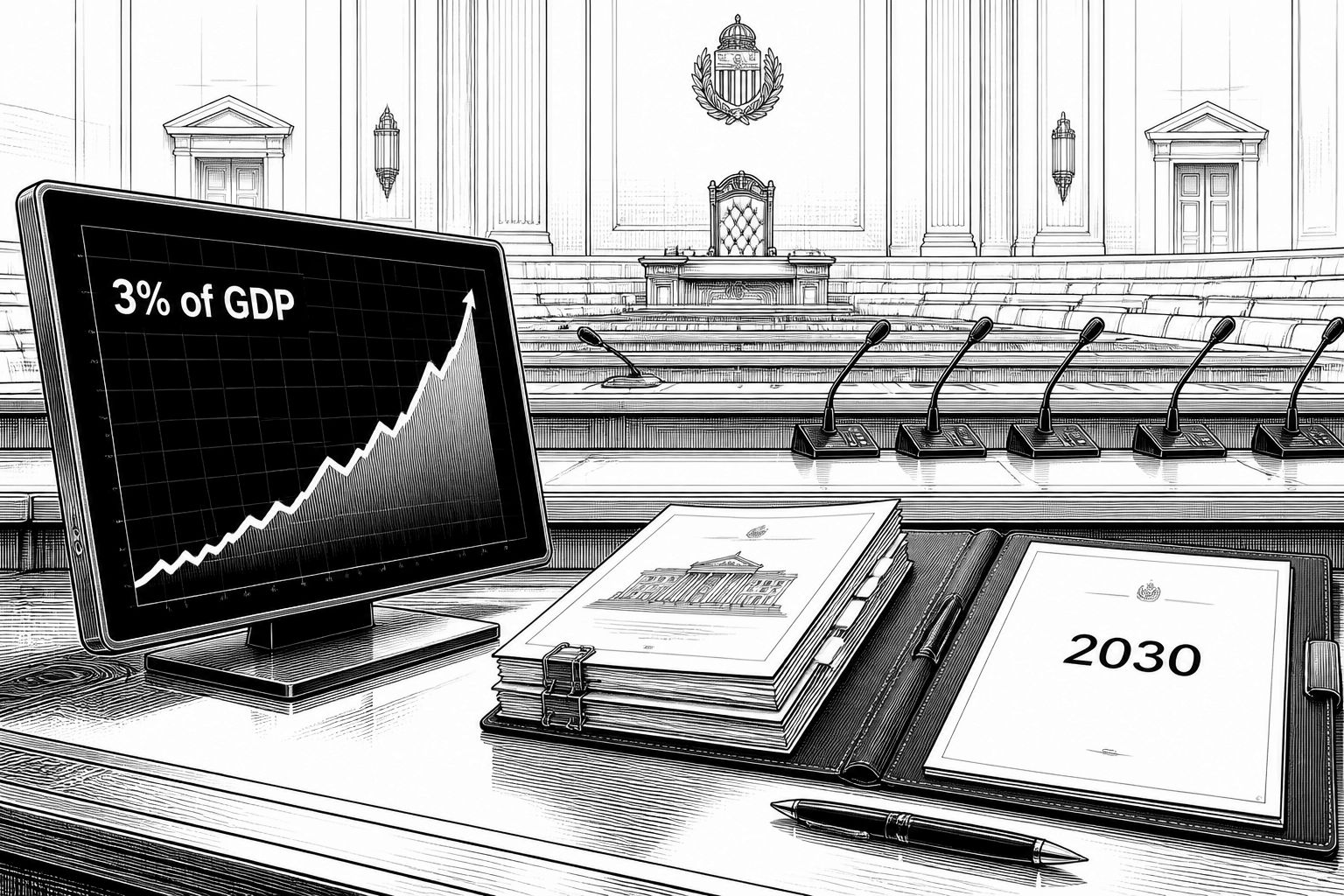 Großbritannien sichert 3 % des BIP fürs Verteidigungsbudget bis 2030 Großbritannien sichert 3 % des BIP fürs Verteidigungsbudget bis 2030