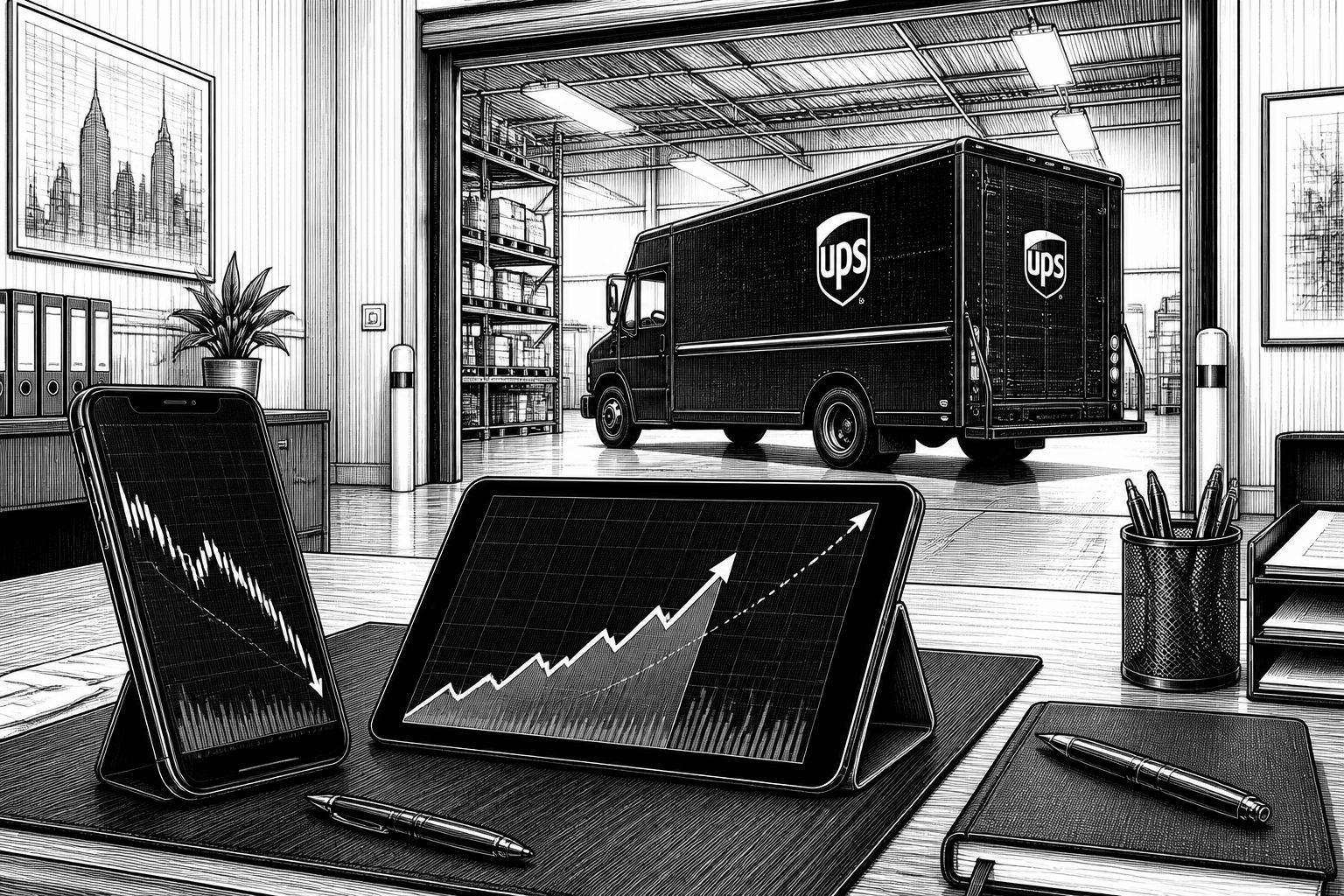 UPS steigert Ziele trotz Kursrutsch: Umsatz- und Gewinnpfad im Blick UPS steigert Ziele trotz Kursrutsch: Umsatz- und Gewinnpfad im Blick