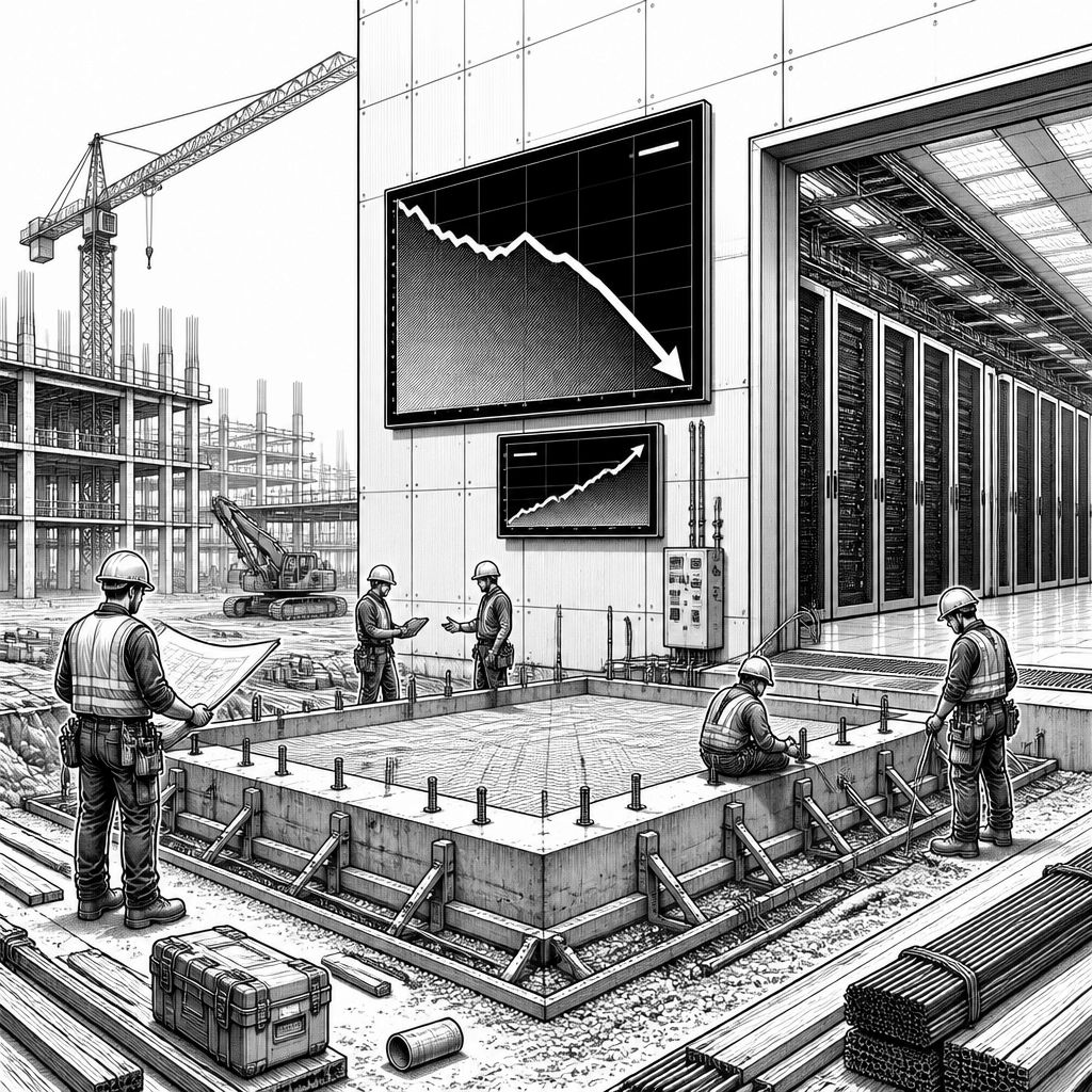 US-Arbeitsmarkt bremst: Löhne unter Inflation, Bau profitiert von KI-Datencentern US-Arbeitsmarkt bremst: Löhne unter Inflation, Bau profitiert von KI-Datencentern