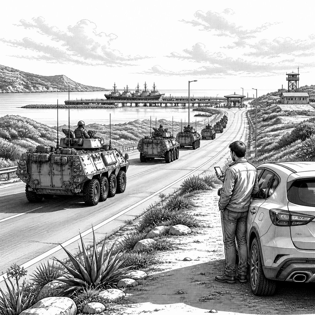 US-Standort auf Big Island informiert über Militärkonvois bis 22. Oktober US-Standort auf Big Island informiert über Militärkonvois bis 22. Oktober