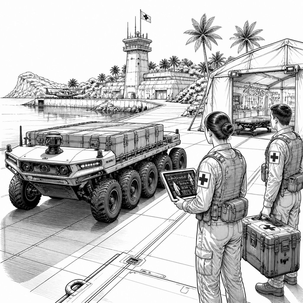 US-Armee plant „Golden Hour“ neu: KI für Versorgung am Einsatzort US-Armee plant „Golden Hour“ neu: KI für Versorgung am Einsatzort