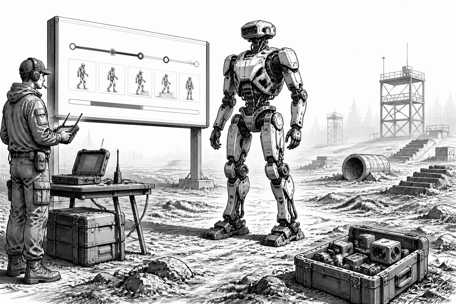 US-Armee testet Humanoid-Roboter: Wettbewerb zeigt Grenzen und Subsysteme US-Armee testet Humanoid-Roboter: Wettbewerb zeigt Grenzen und Subsysteme