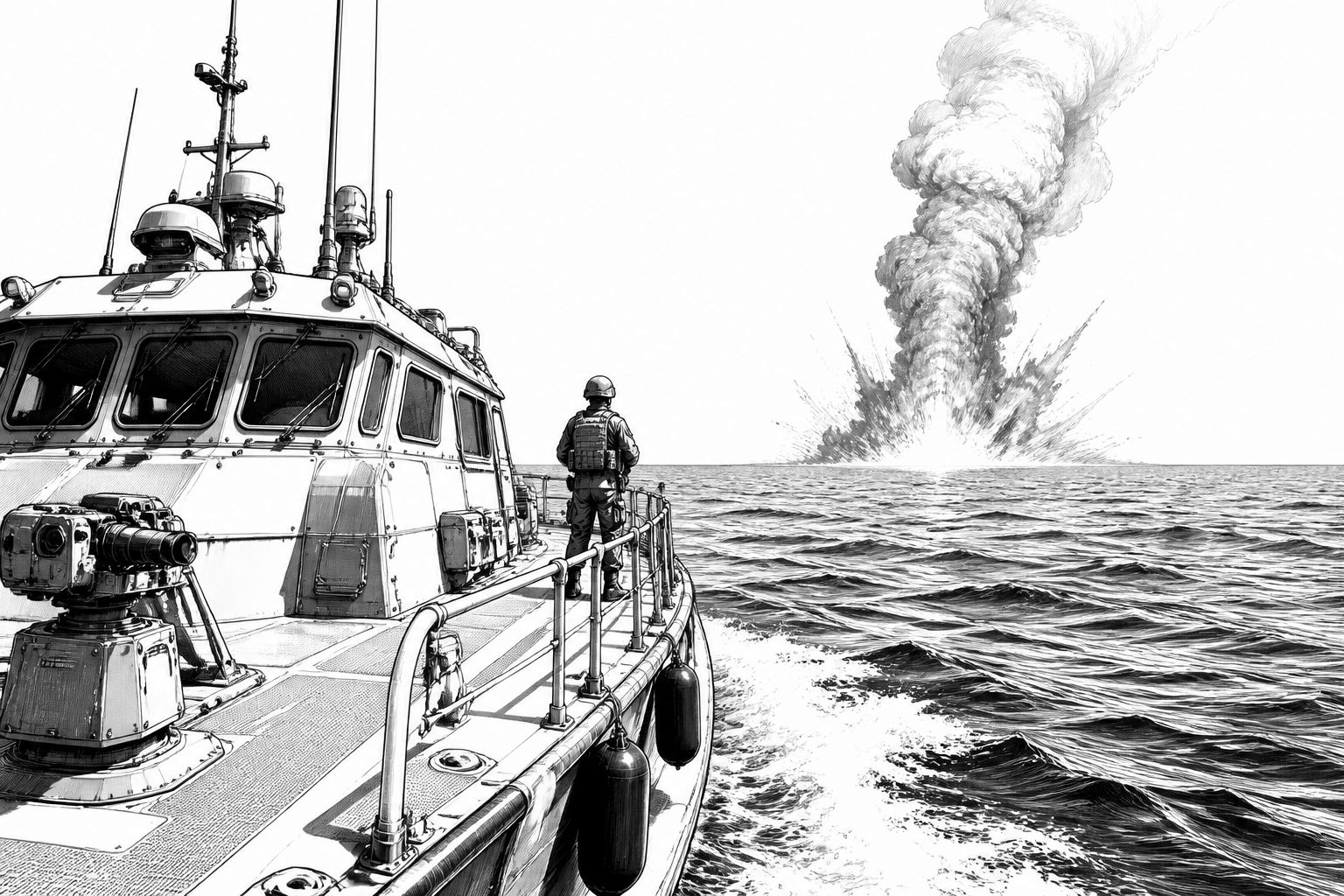 US-Marine tötet fünf bei Angriff auf angebliches Drogenboot im Pazifik US-Marine tötet fünf bei Angriff auf angebliches Drogenboot im Pazifik