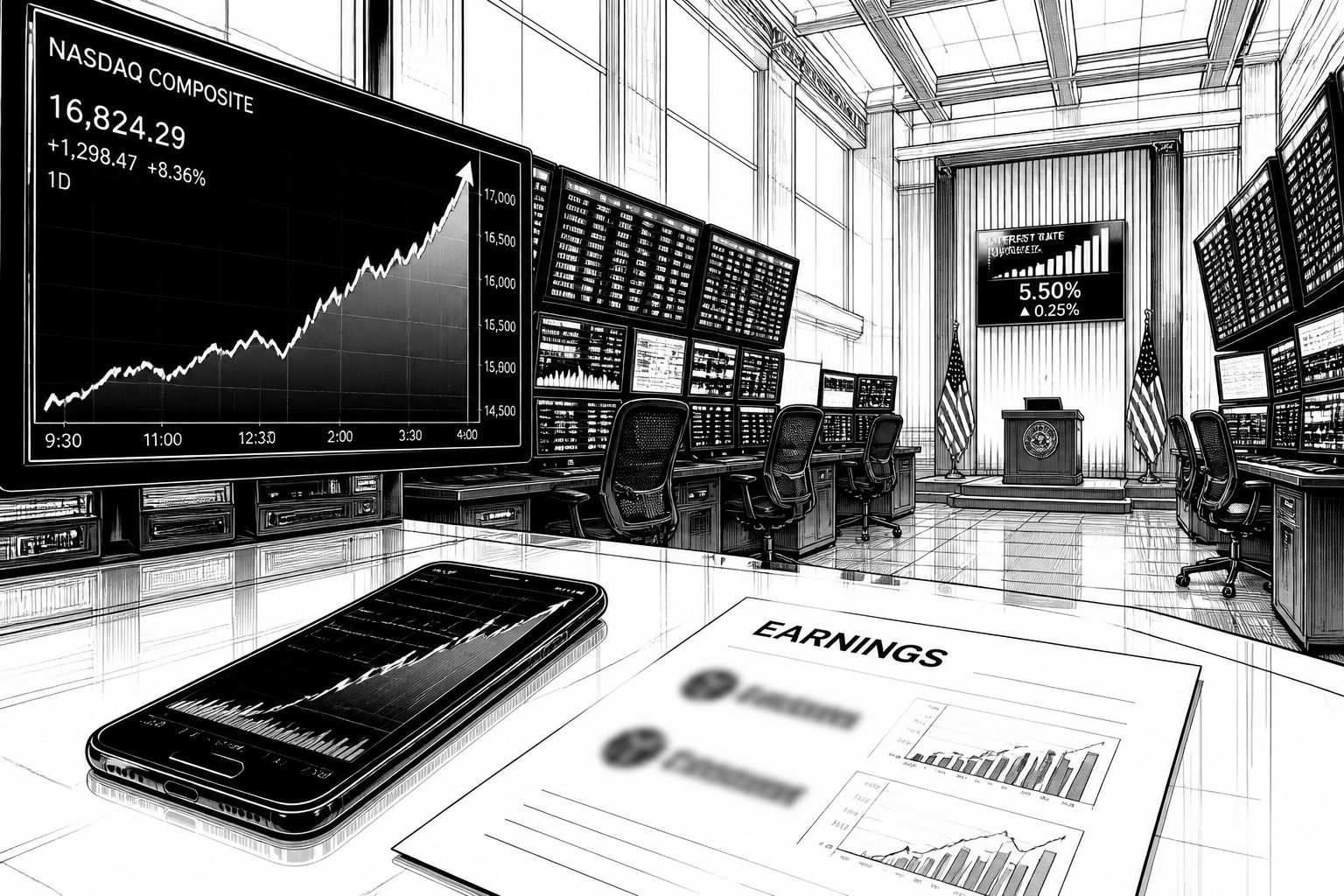 US-Börsen schließen nach Fed-Zinsentscheidung fester: Nasdaq setzt Erholung fort US-Börsen schließen nach Fed-Zinsentscheidung fester: Nasdaq setzt Erholung fort