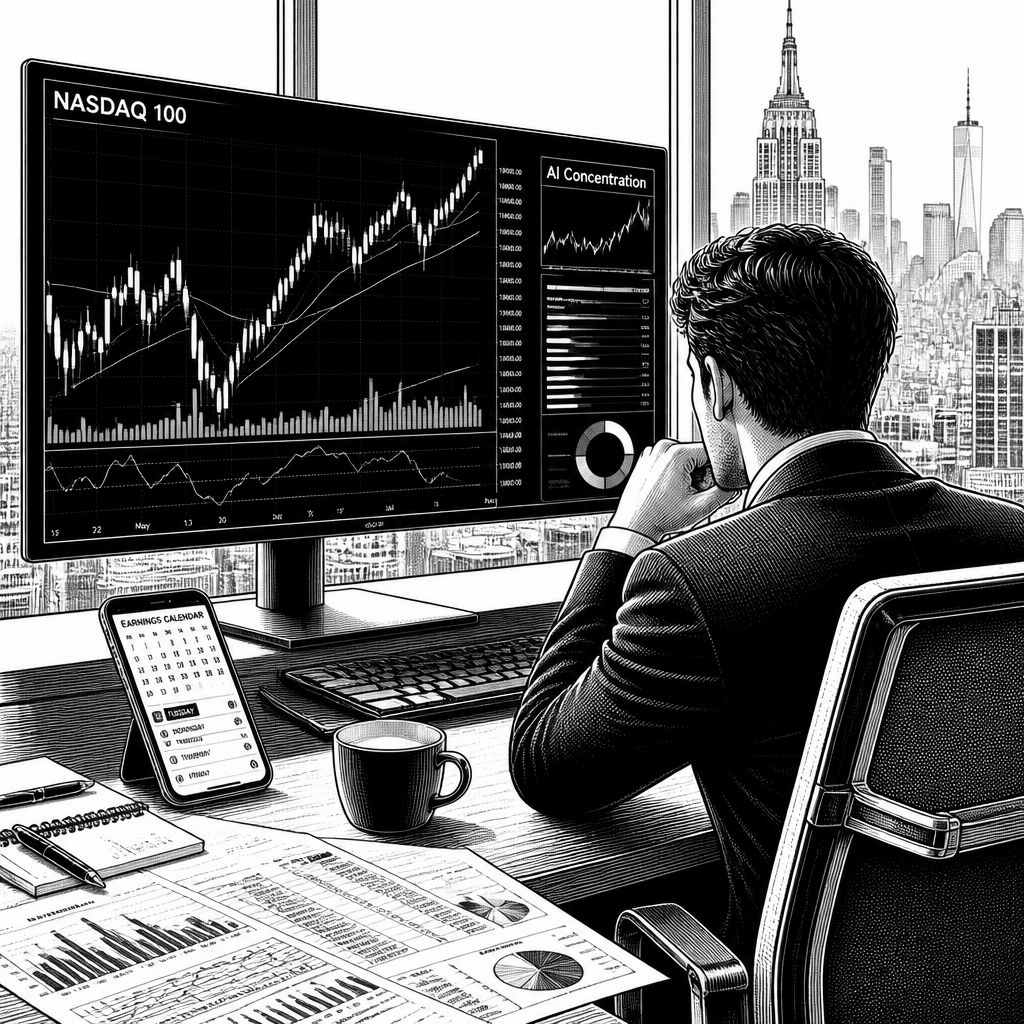 US-Börse: Tech unter Druck, KI-Konzentration sorgt weiter für Spannung US-Börse: Tech unter Druck, KI-Konzentration sorgt weiter für Spannung