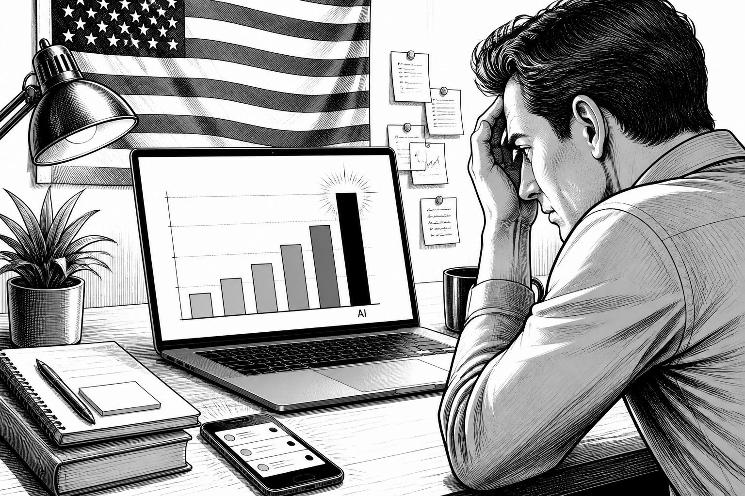 US-Umfrage: KI rückt erstmals in die Top 10 der größten Ängste auf US-Umfrage: KI rückt erstmals in die Top 10 der größten Ängste auf