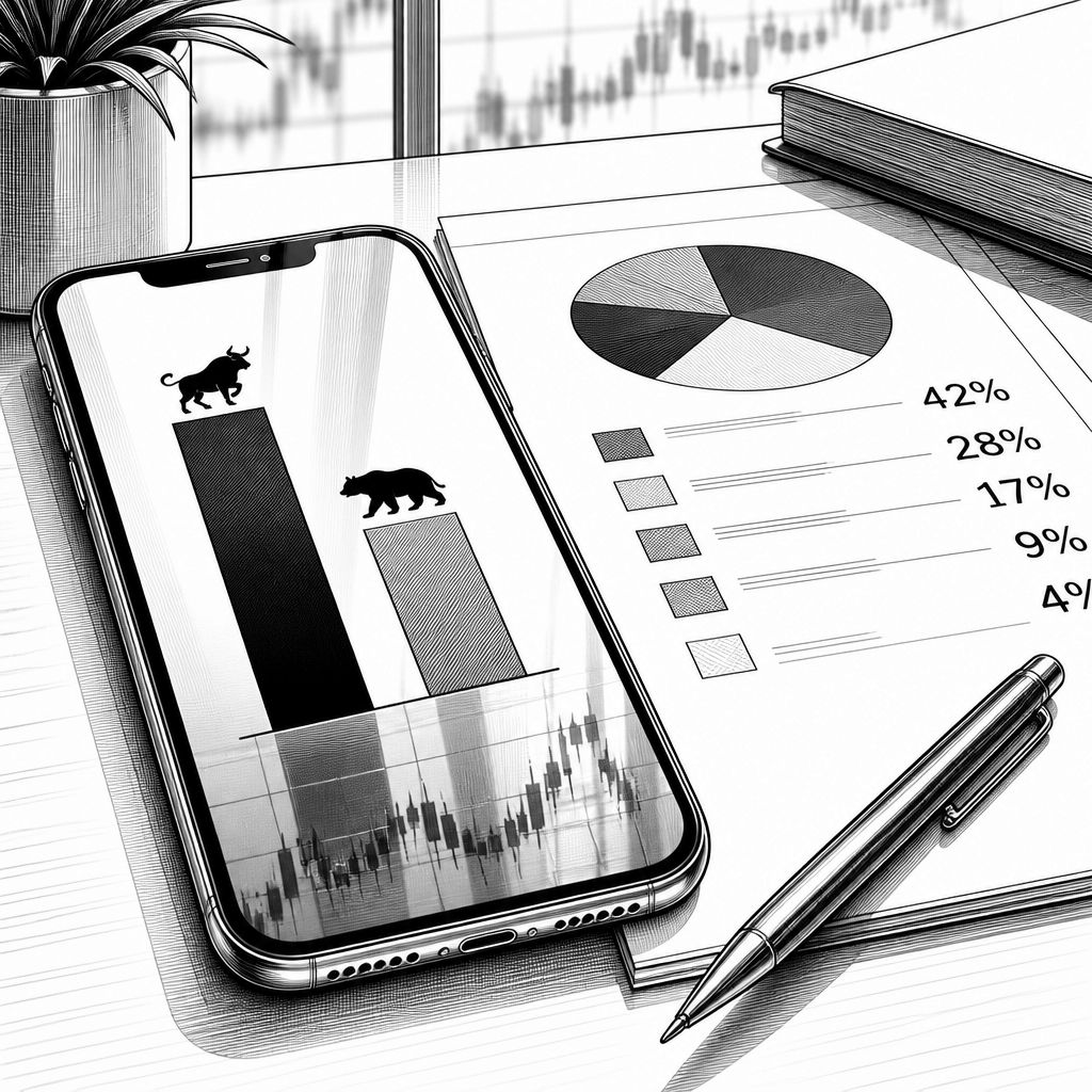 US-Privatanleger bleiben skeptisch: Bullenanteil bei 34,6 % US-Privatanleger bleiben skeptisch: Bullenanteil bei 34,6 %