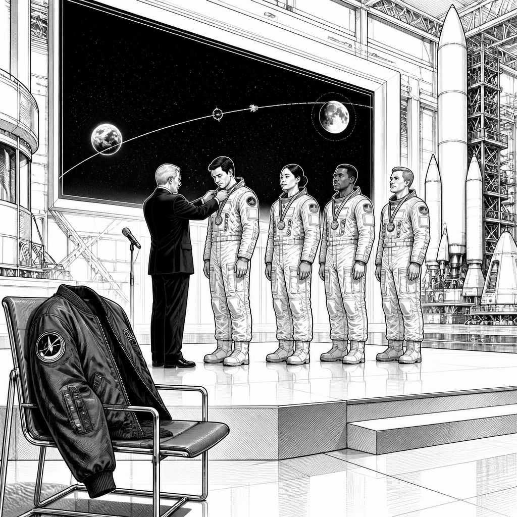 US Space Academy: Trump ehrt Artemis-II-Crew und schafft neue Ausbildungsstätte US Space Academy: Trump ehrt Artemis-II-Crew und schafft neue Ausbildungsstätte