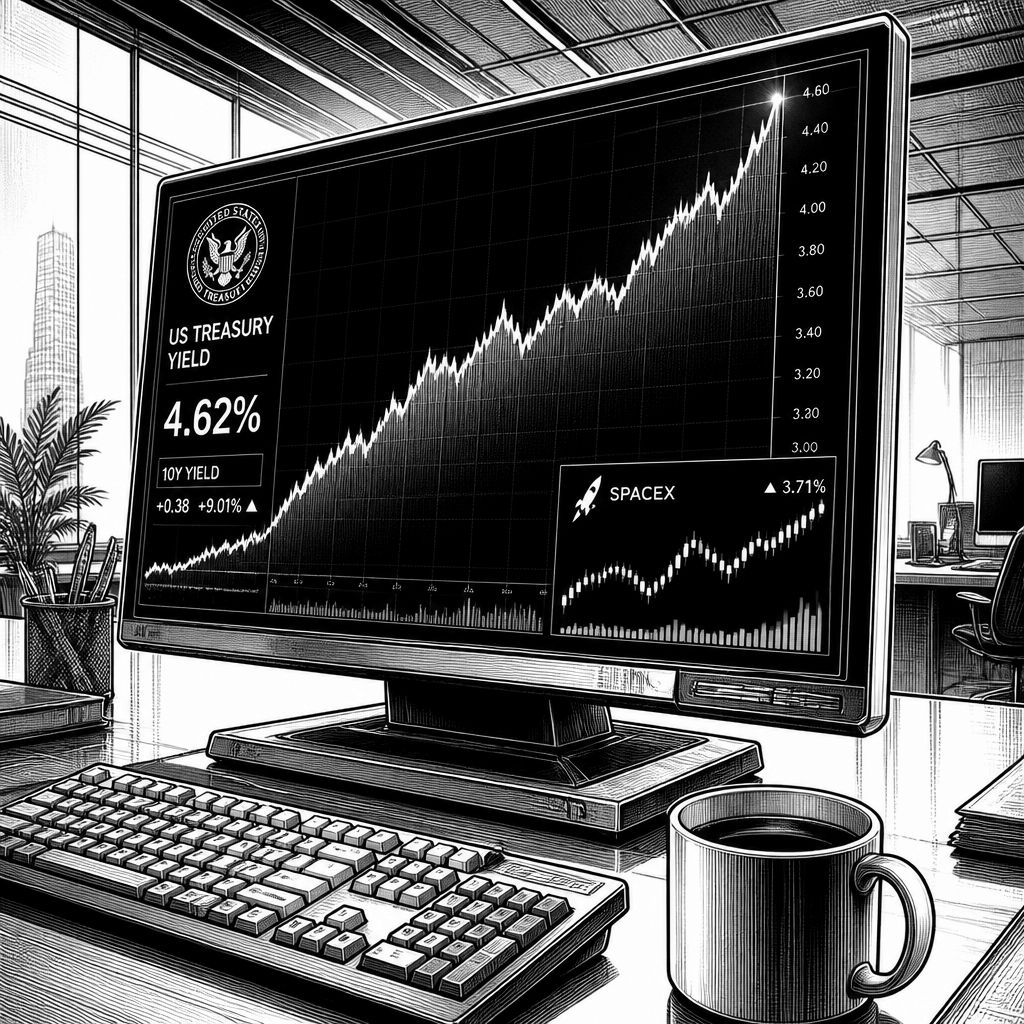 US-Börse nach Rekordjagd unter Druck: Rendite-Hochs bremsen Aktien und SpaceX-Plan US-Börse nach Rekordjagd unter Druck: Rendite-Hochs bremsen Aktien und SpaceX-Plan