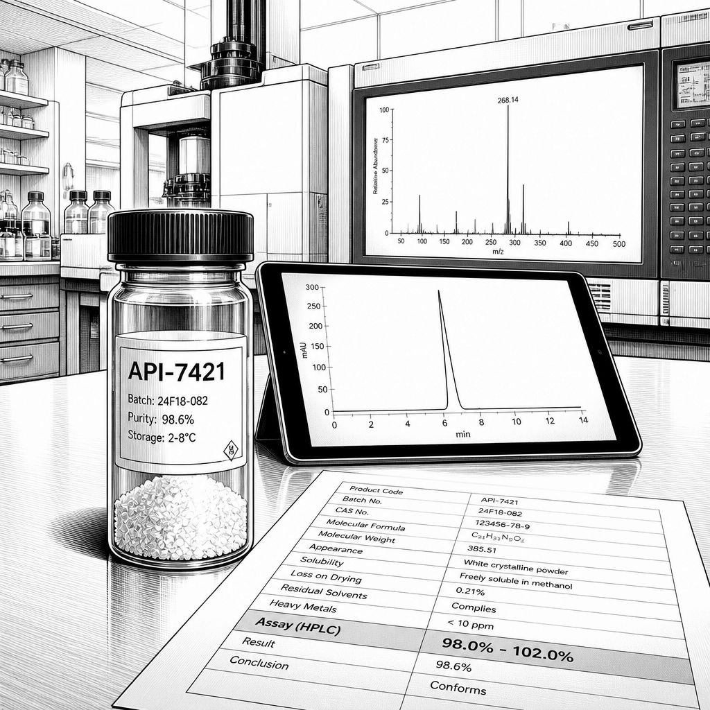 USP32 für Alpha-Liponsäure: 99,0 bis 101,0 Prozent als Qualitätsanker USP32 für Alpha-Liponsäure: 99,0 bis 101,0 Prozent als Qualitätsanker