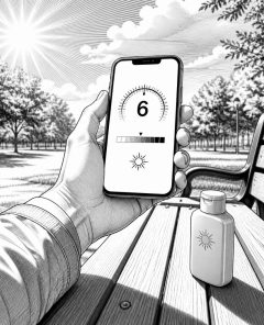 ai-vitamin-d-uv-index-smartphone