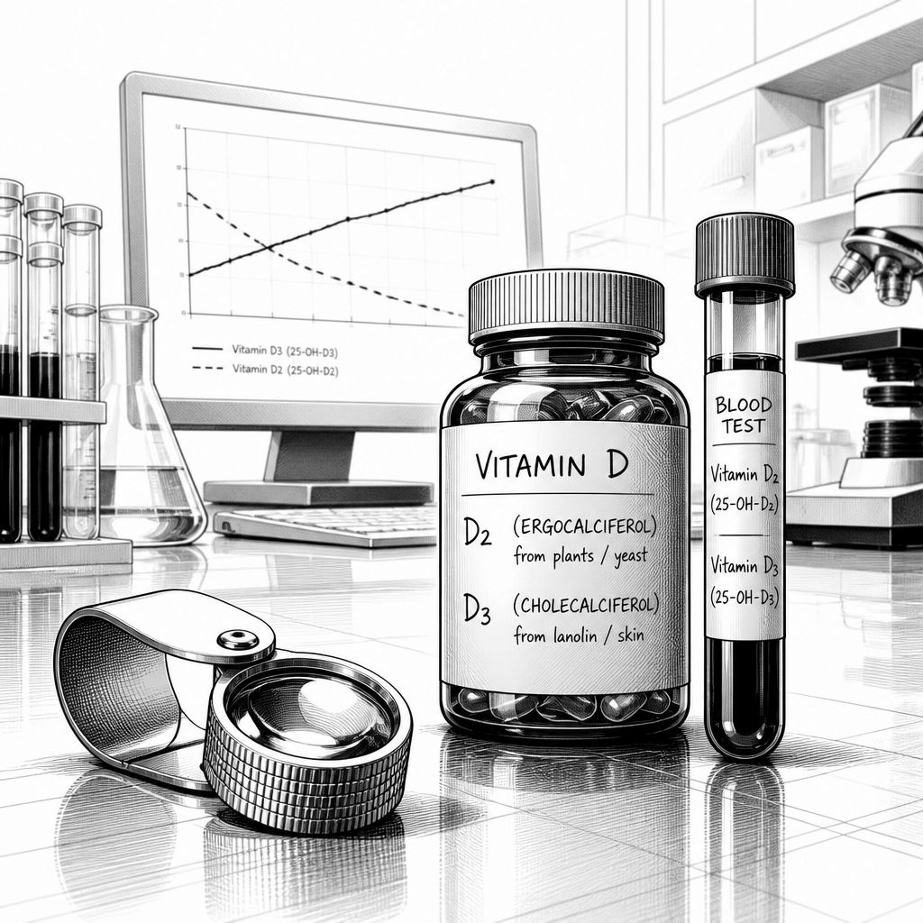 Vitamin-D2 senkt offenbar Vitamin-D3: Studie rückt D3 in den Fokus Vitamin-D2 senkt offenbar Vitamin-D3: Studie rückt D3 in den Fokus