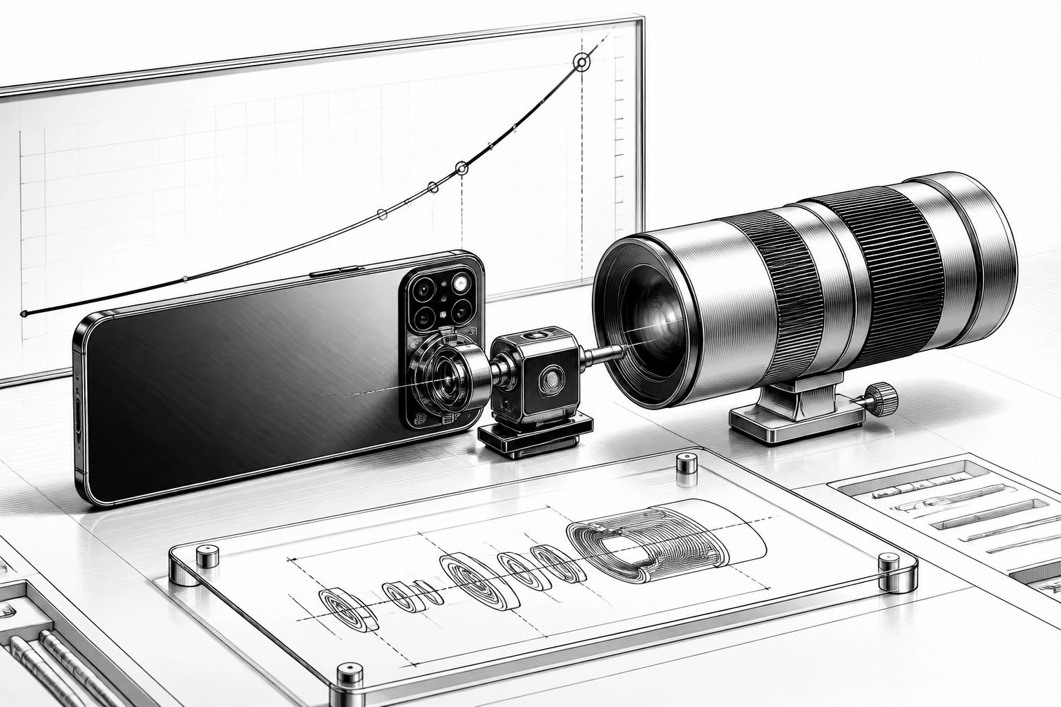 Vivo X500 Pro und X500 Pro Max: Zeiss-Teleobjektiv mit bis zu 400 mm in Europa Vivo X500 Pro und X500 Pro Max: Zeiss-Teleobjektiv mit bis zu 400 mm in Europa