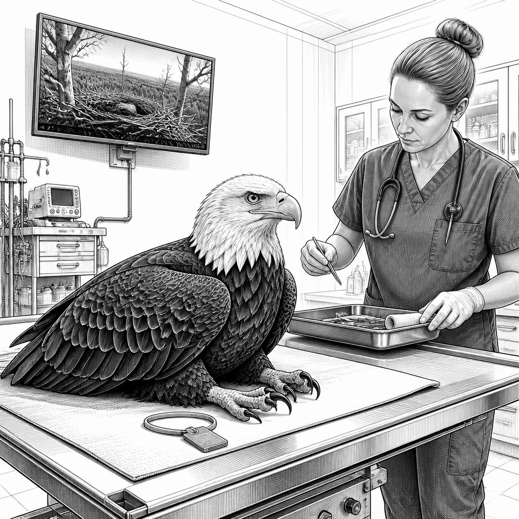Vogelgrippe tötet Kaliforniens Weißkopfseeadler „Jackie“ Vogelgrippe tötet Kaliforniens Weißkopfseeadler „Jackie“