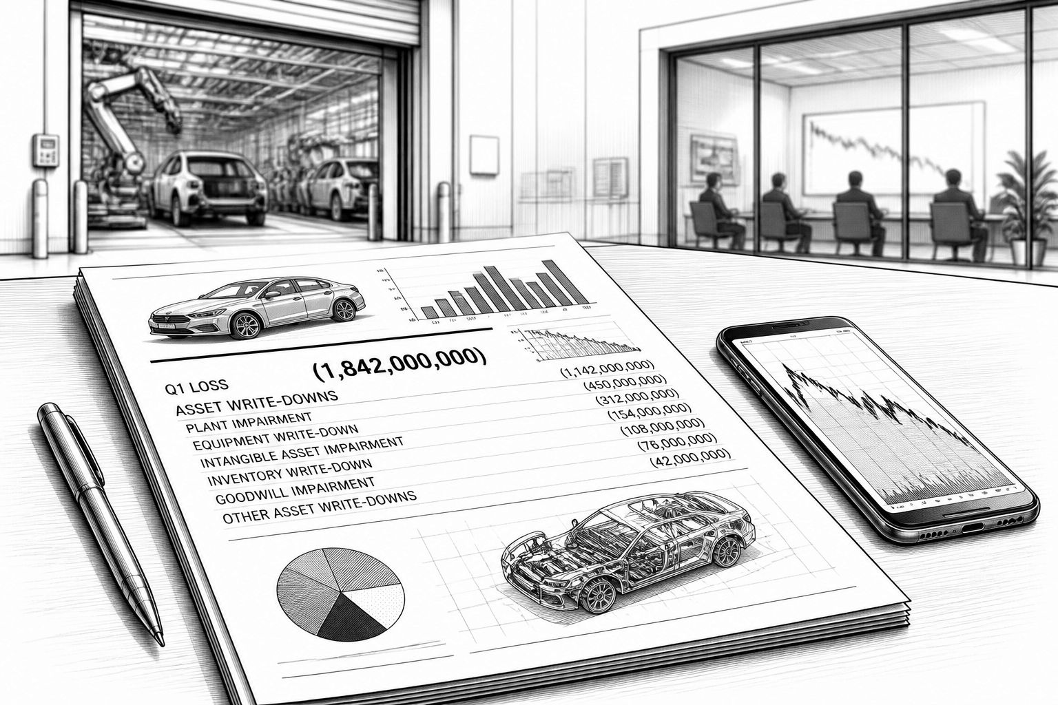Volkswagen rutscht wegen Porsche-Abschreibung in Milliardenverlust Volkswagen rutscht wegen Porsche-Abschreibung in Milliardenverlust