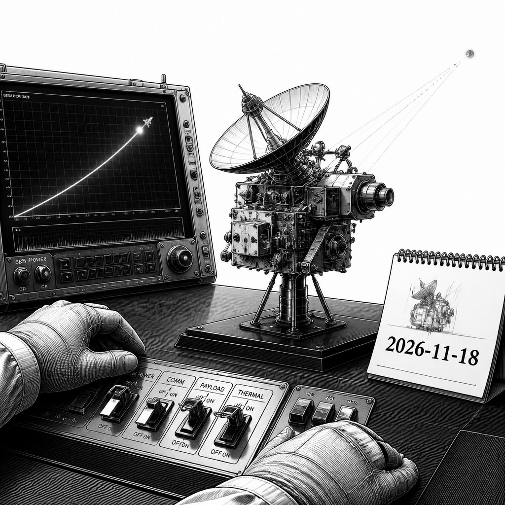 Voyager 1 auf Kurs zum Deep-Space-Meilenstein: Technik, Daten und Energie Voyager 1 auf Kurs zum Deep-Space-Meilenstein: Technik, Daten und Energie