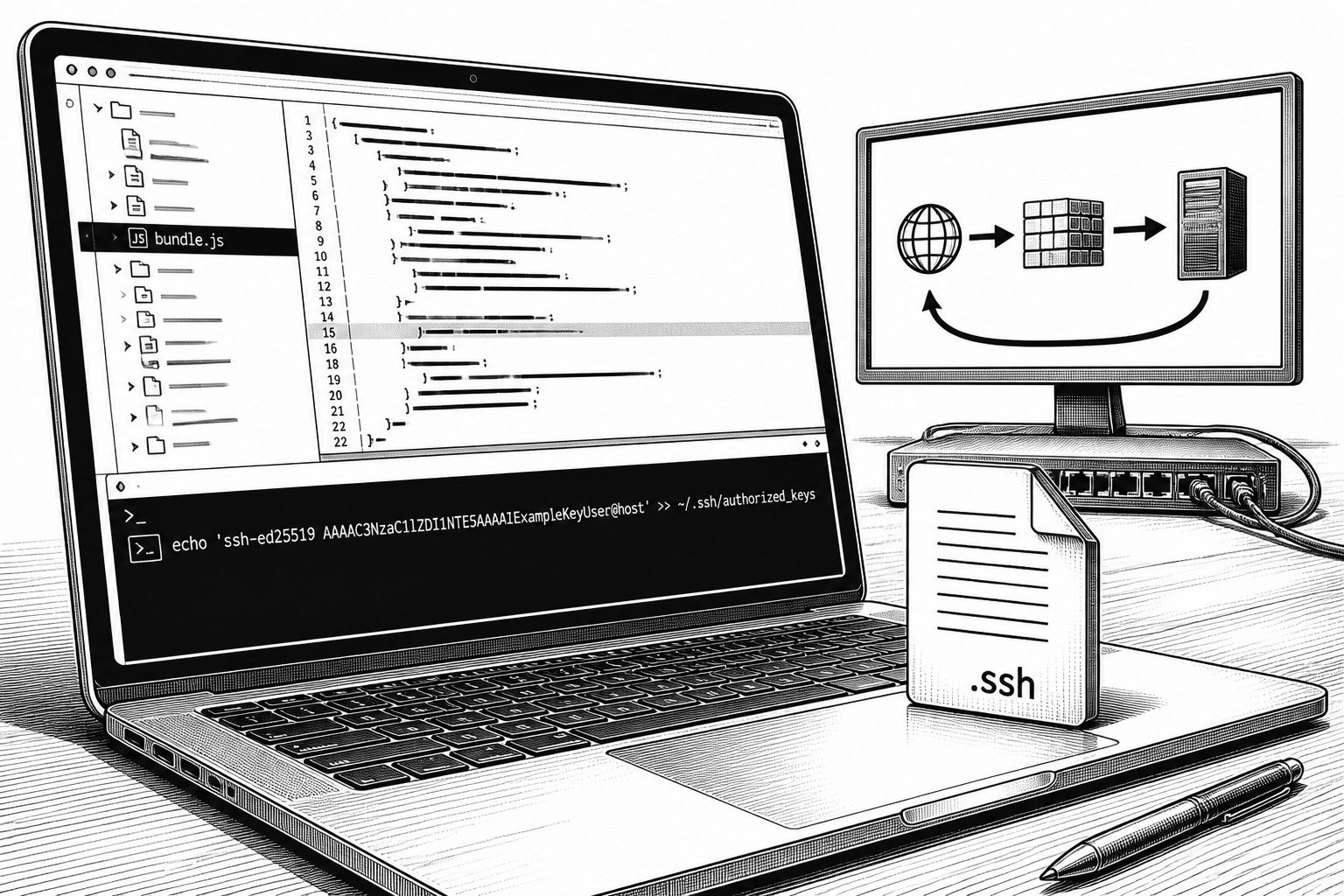 Kompromittierte Claude-Code-Erweiterung installiert SSH-Backdoor über Supply-Chain-Angriff Kompromittierte Claude-Code-Erweiterung installiert SSH-Backdoor über Supply-Chain-Angriff