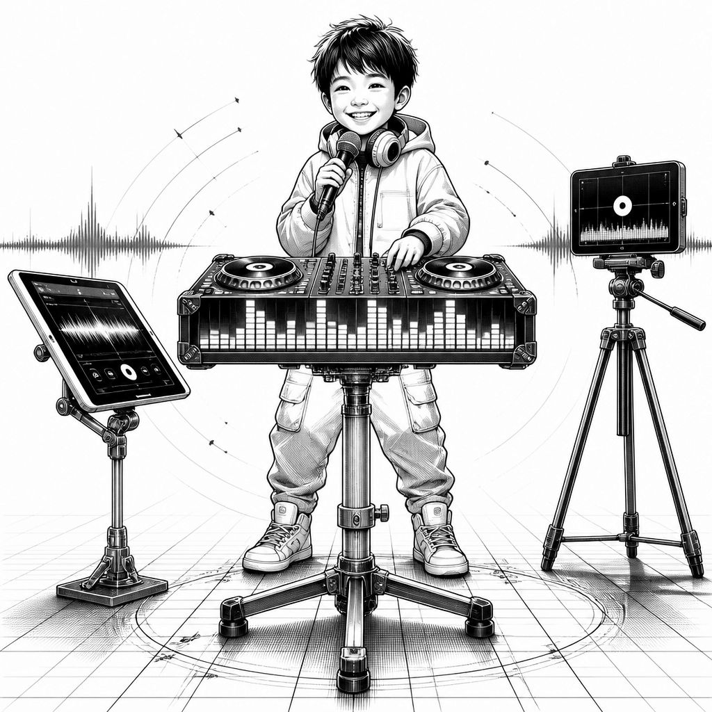 VTech Kidi Super Star DJ Studio: 12 Lieder, Mikrofon & Mischfunktionen VTech Kidi Super Star DJ Studio: 12 Lieder, Mikrofon & Mischfunktionen