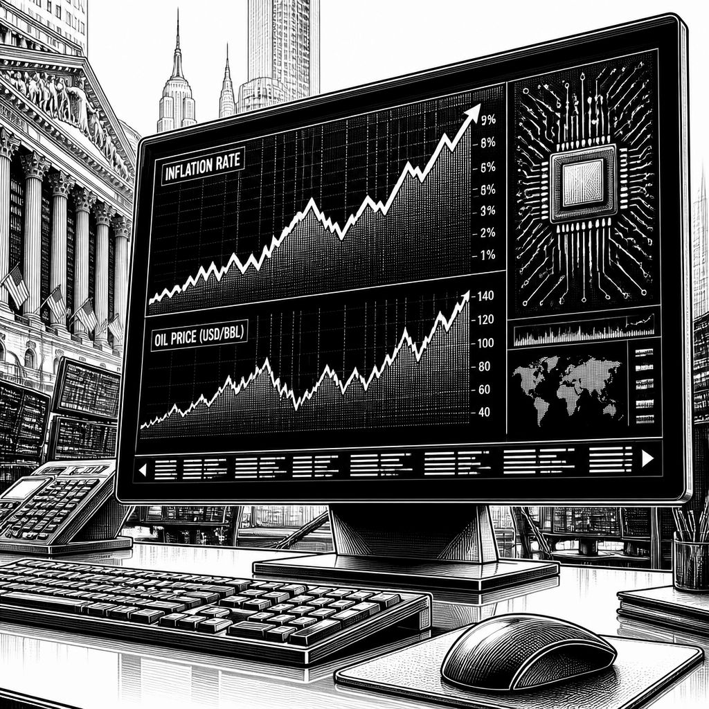 US-Inflationsdaten vor Börsenstart treiben Öl und halten Chips in Schach US-Inflationsdaten vor Börsenstart treiben Öl und halten Chips in Schach